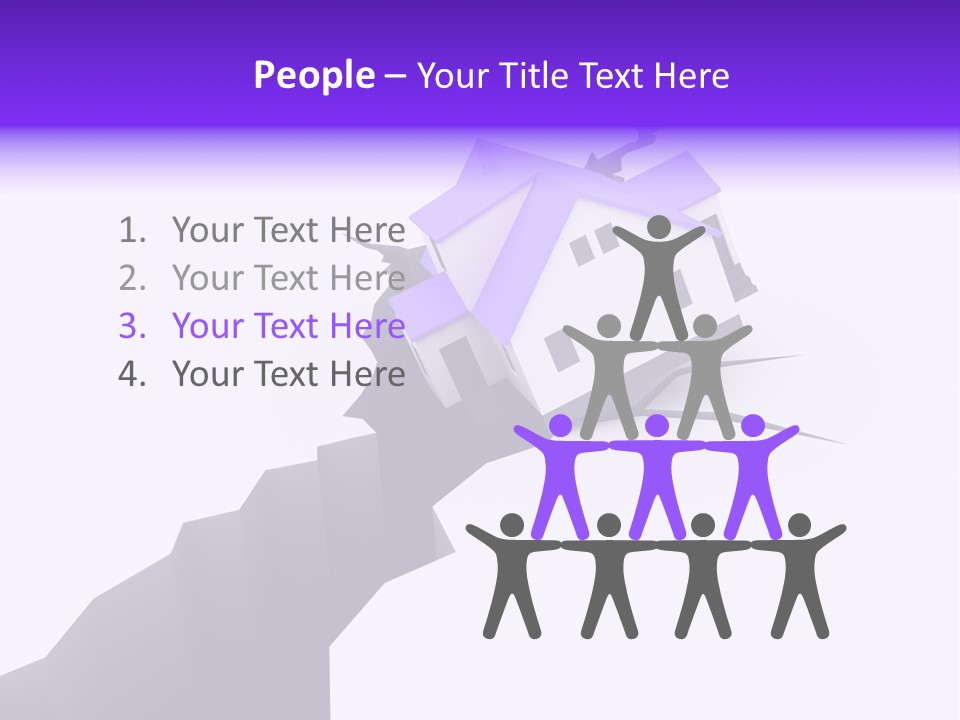 Falling Earth Destruction PowerPoint Template