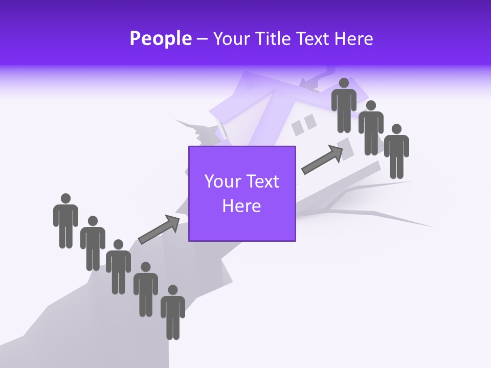 Falling Earth Destruction PowerPoint Template