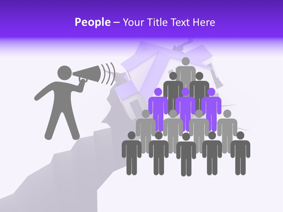Falling Earth Destruction PowerPoint Template