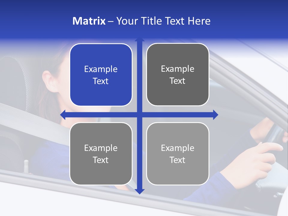Lady Smile Pretty PowerPoint Template
