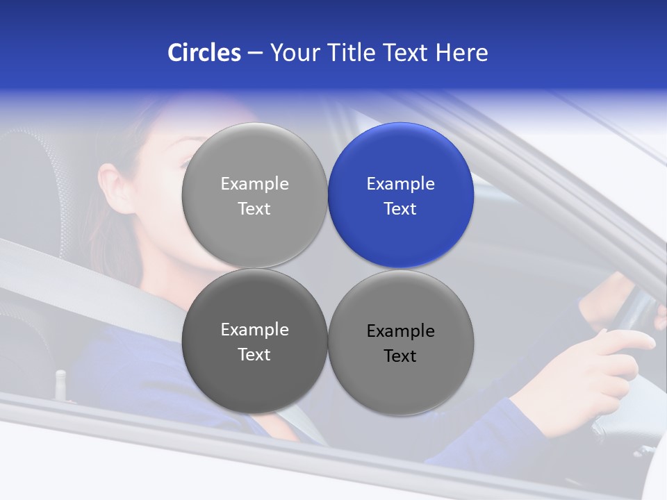 Lady Smile Pretty PowerPoint Template