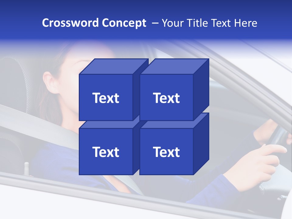 Lady Smile Pretty PowerPoint Template