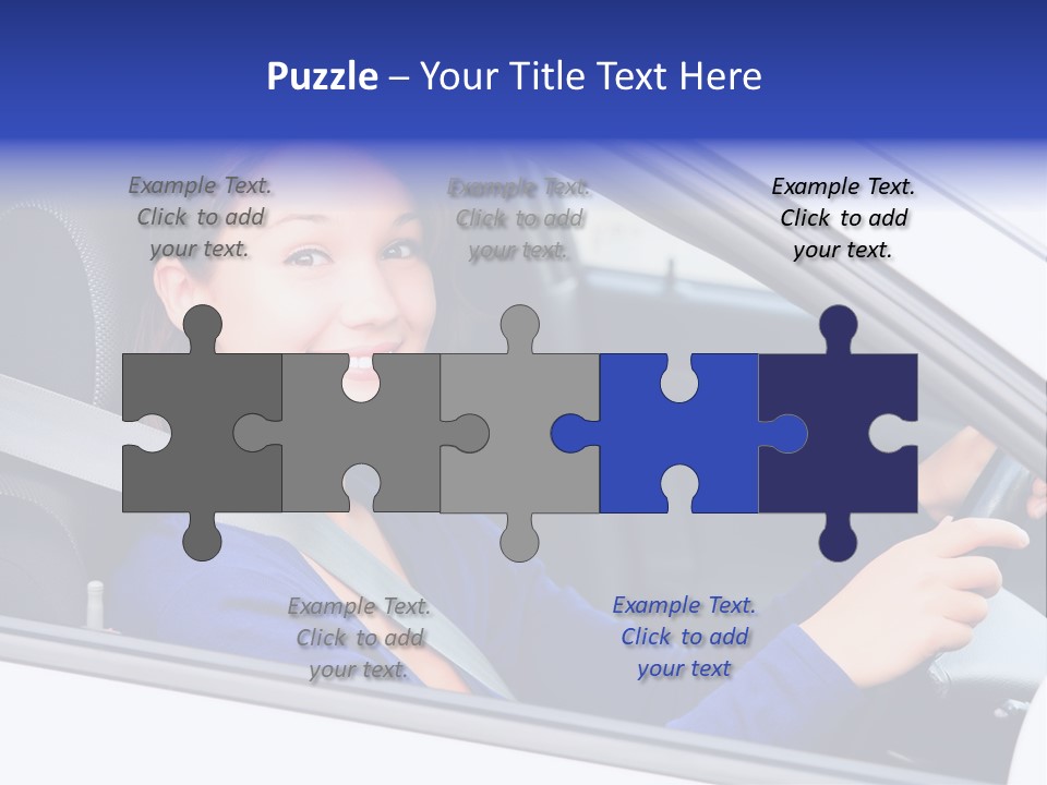 Lady Smile Pretty PowerPoint Template