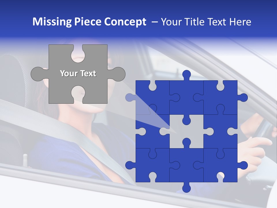 Lady Smile Pretty PowerPoint Template