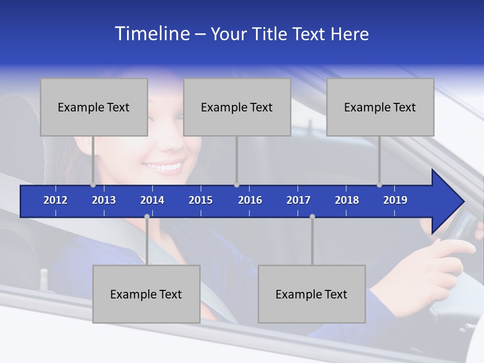 Lady Smile Pretty PowerPoint Template