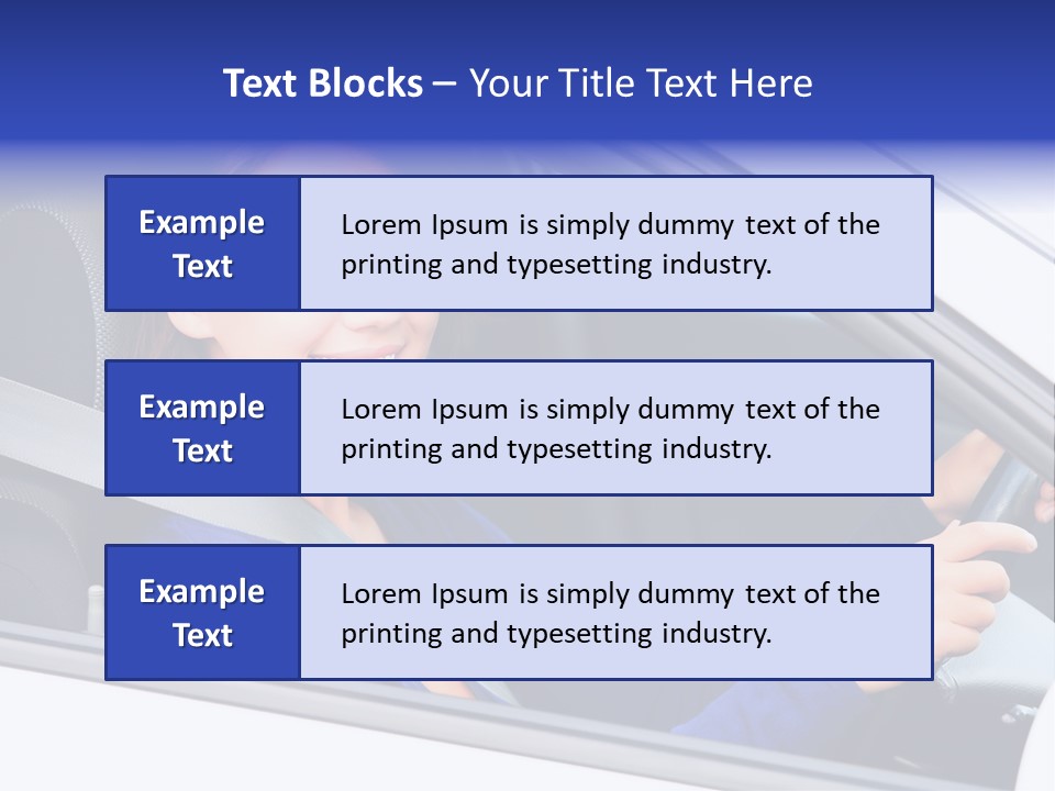 Lady Smile Pretty PowerPoint Template