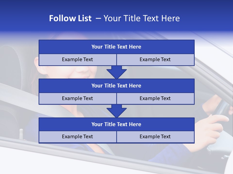 Lady Smile Pretty PowerPoint Template