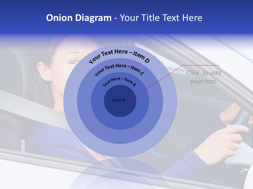 Lady Smile Pretty PowerPoint Template