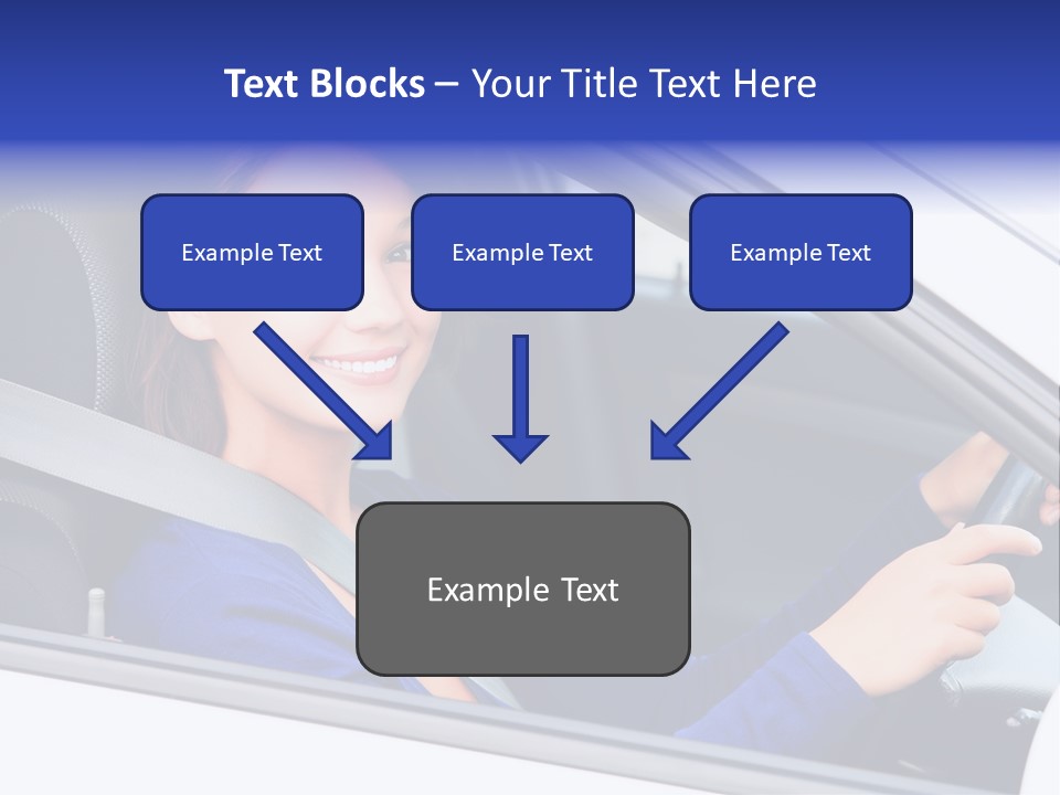 Lady Smile Pretty PowerPoint Template