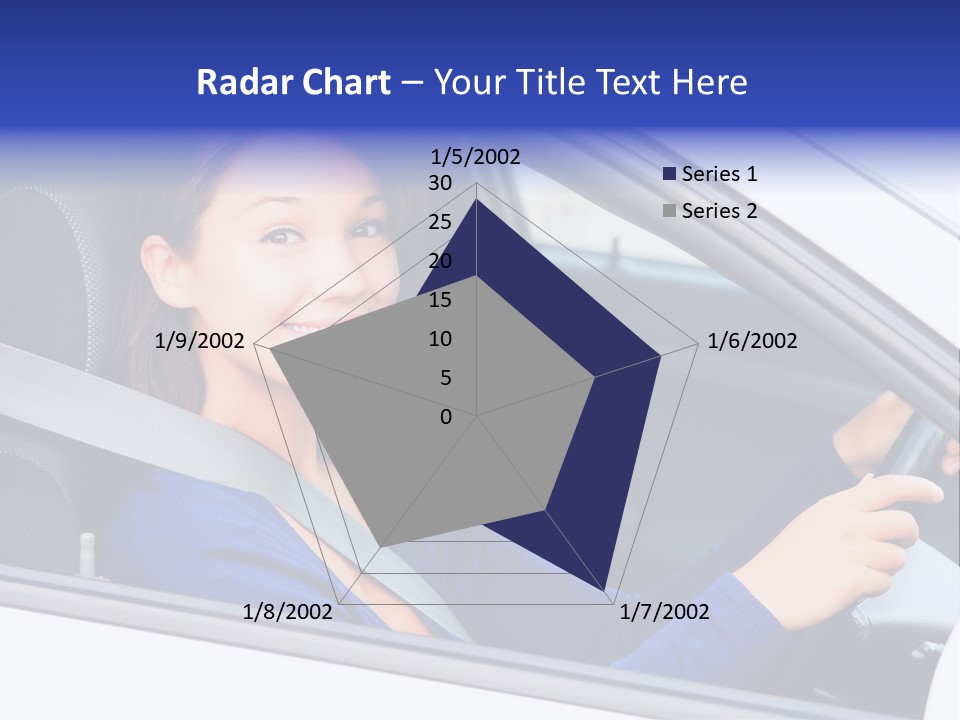 Lady Smile Pretty PowerPoint Template