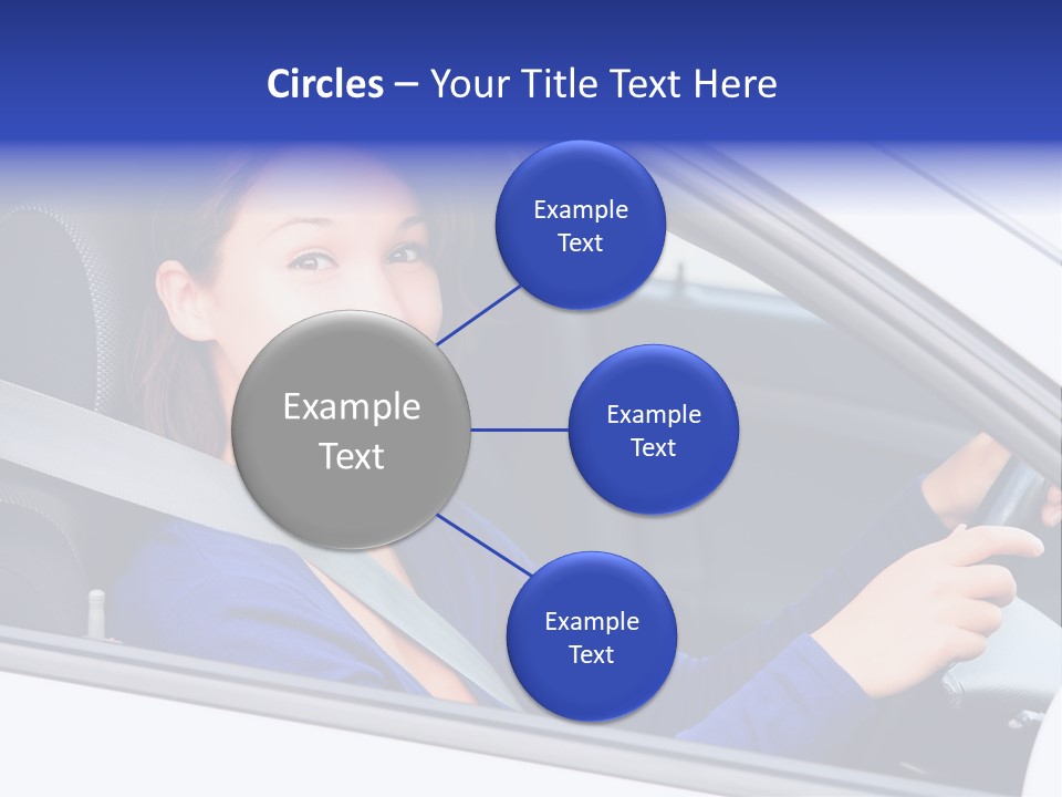 Lady Smile Pretty PowerPoint Template