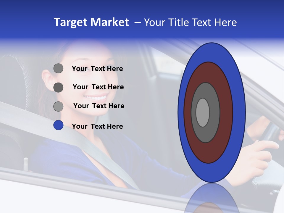 Lady Smile Pretty PowerPoint Template