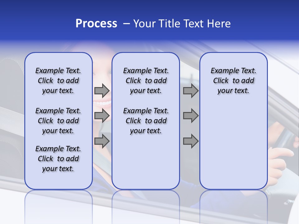 Lady Smile Pretty PowerPoint Template