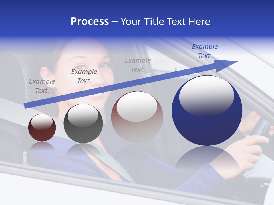 Lady Smile Pretty PowerPoint Template