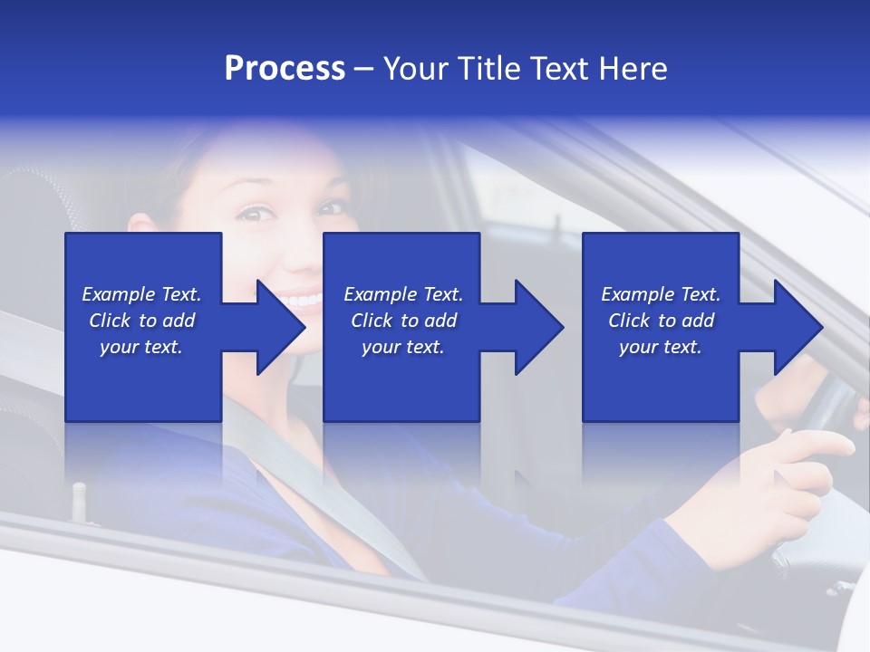 Lady Smile Pretty PowerPoint Template