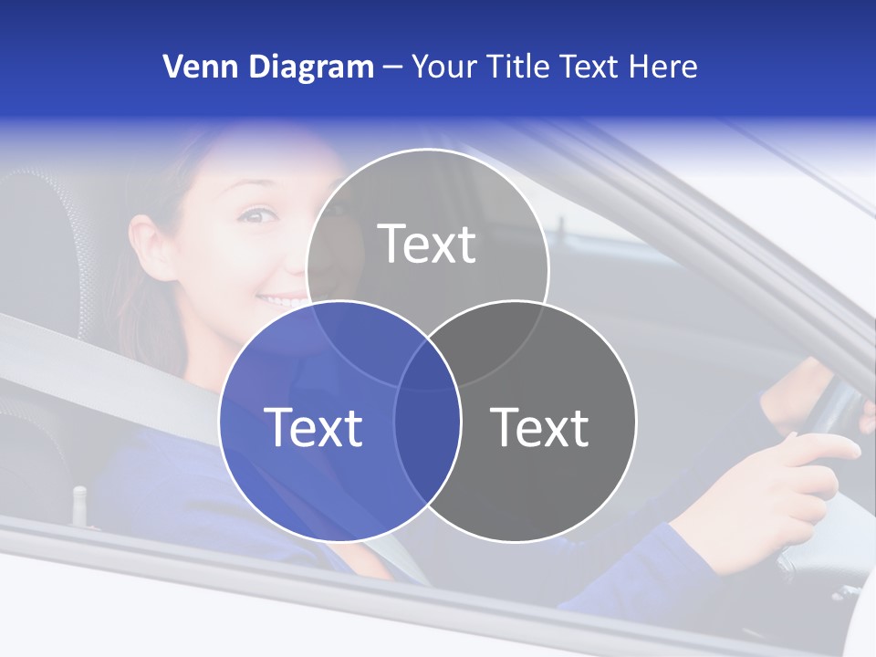 Lady Smile Pretty PowerPoint Template