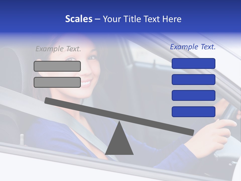 Lady Smile Pretty PowerPoint Template