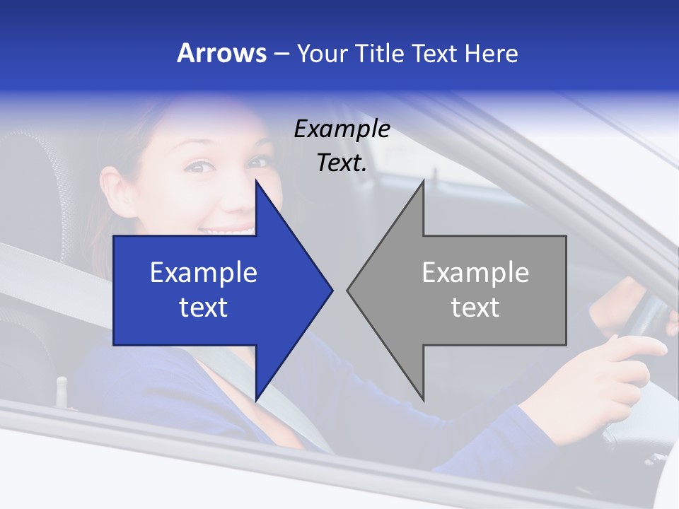 Lady Smile Pretty PowerPoint Template