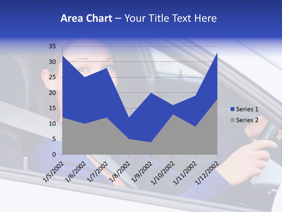 Lady Smile Pretty PowerPoint Template