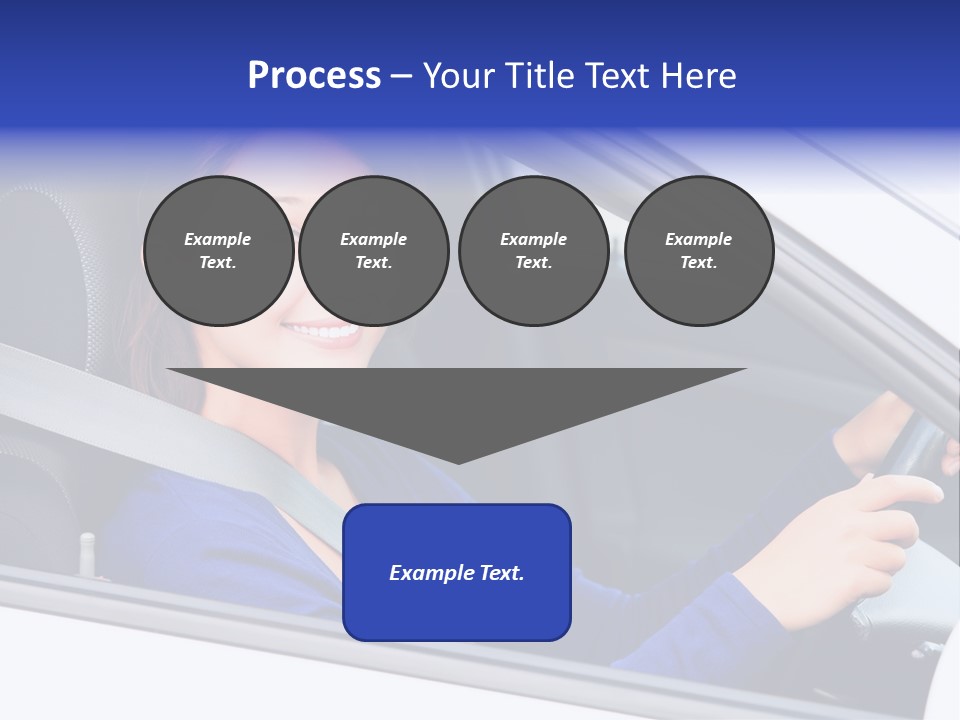 Lady Smile Pretty PowerPoint Template