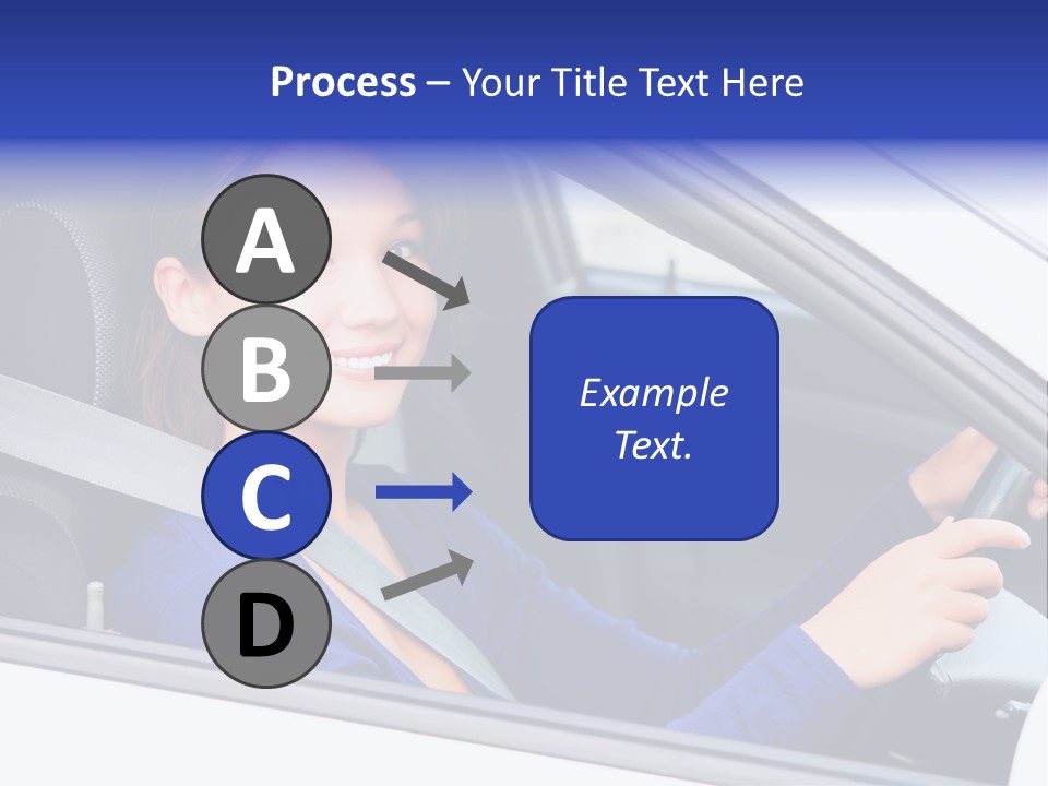 Lady Smile Pretty PowerPoint Template