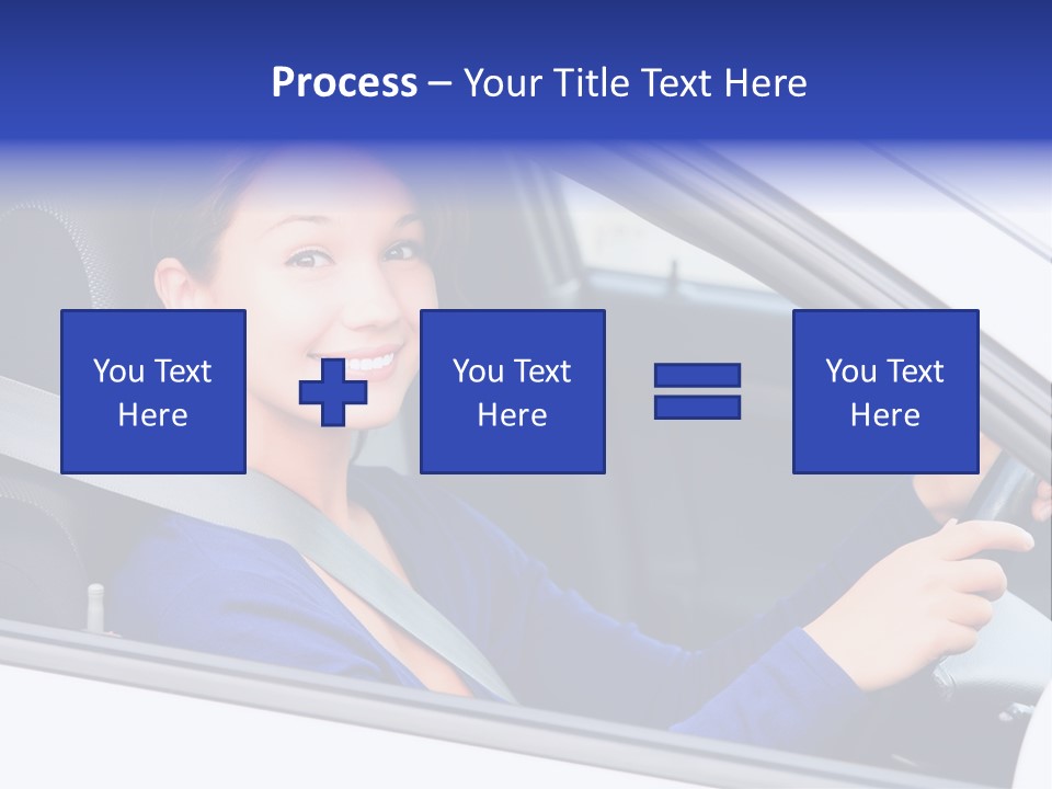 Lady Smile Pretty PowerPoint Template