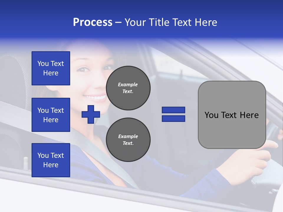 Lady Smile Pretty PowerPoint Template