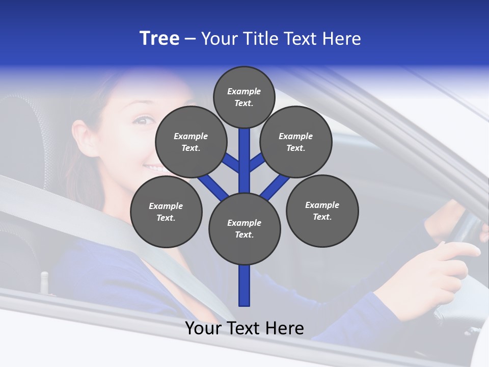 Lady Smile Pretty PowerPoint Template