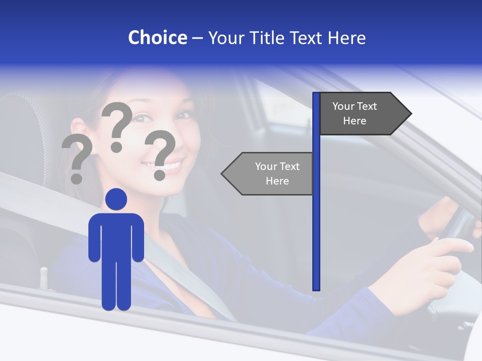 Lady Smile Pretty PowerPoint Template