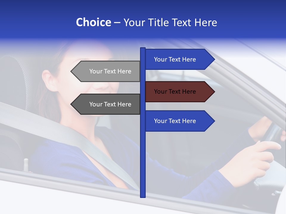 Lady Smile Pretty PowerPoint Template