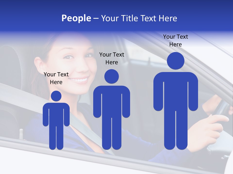 Lady Smile Pretty PowerPoint Template