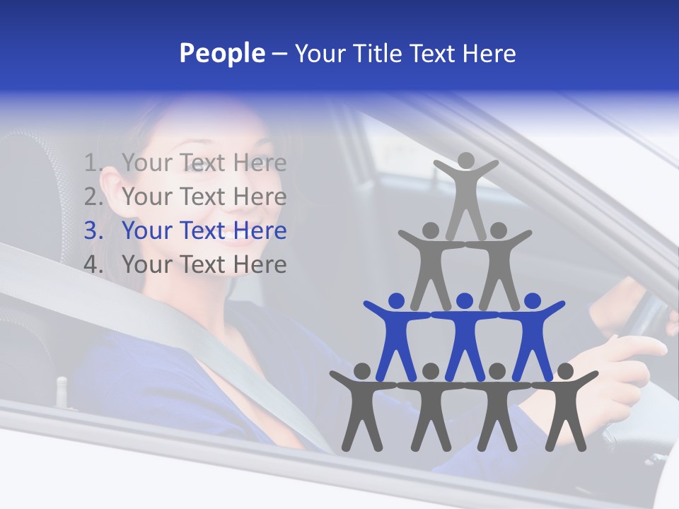 Lady Smile Pretty PowerPoint Template