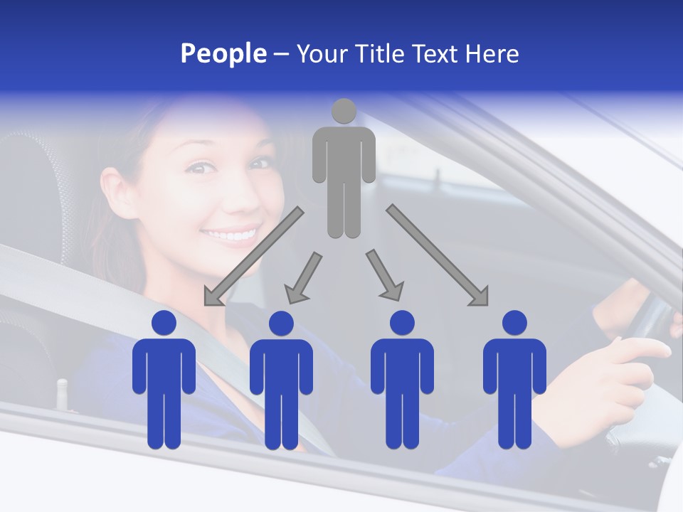 Lady Smile Pretty PowerPoint Template