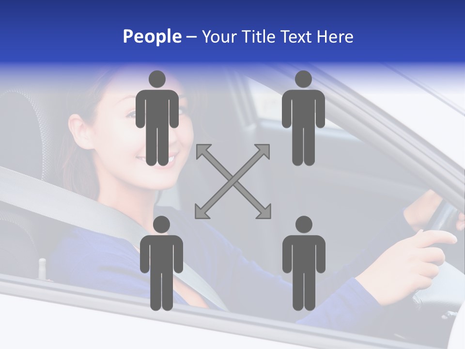 Lady Smile Pretty PowerPoint Template