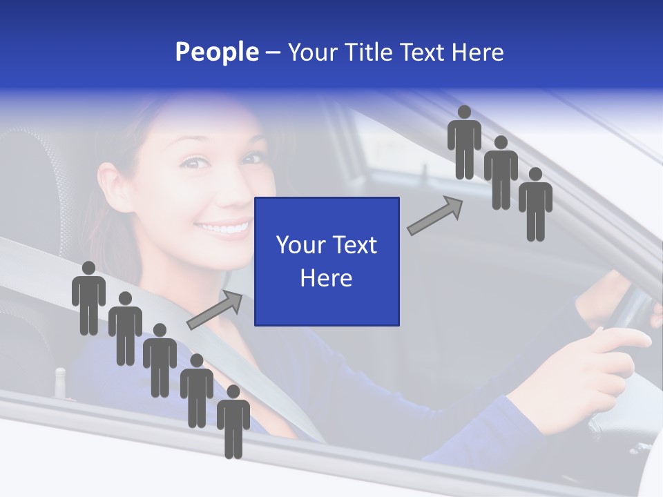 Lady Smile Pretty PowerPoint Template