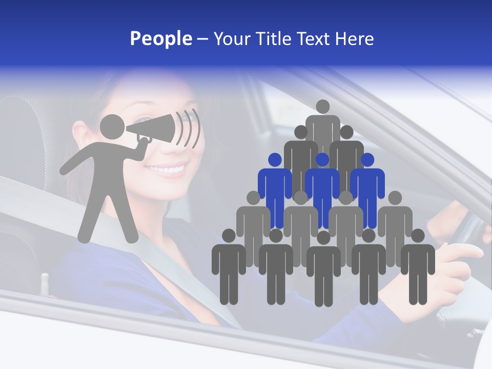 Lady Smile Pretty PowerPoint Template