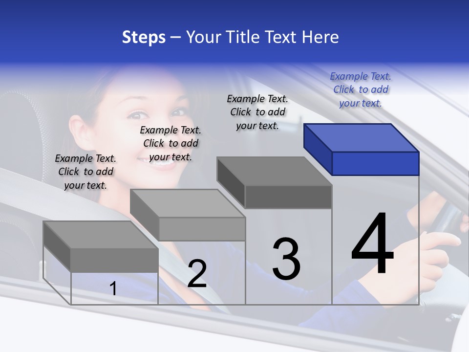 Lady Smile Pretty PowerPoint Template