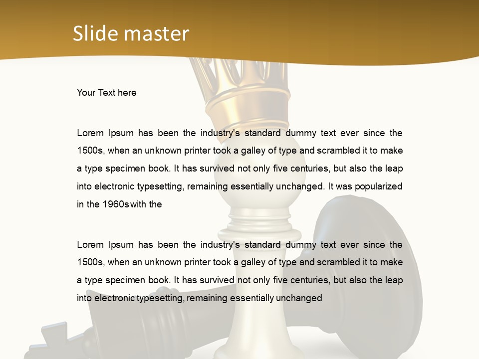 Background Conflict Strategic PowerPoint Template