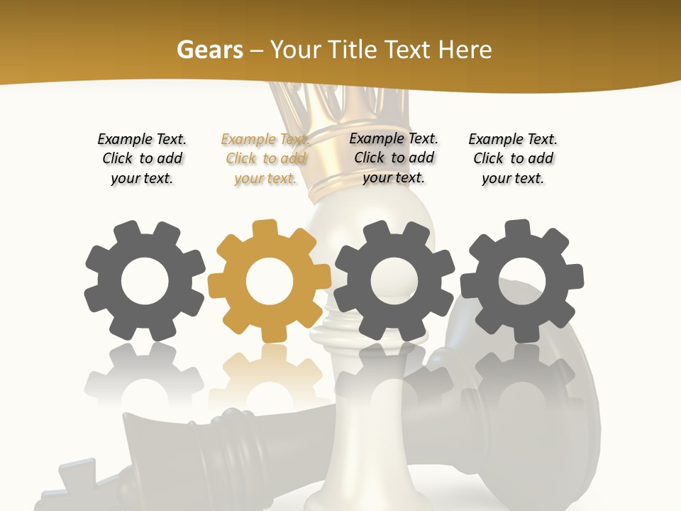Background Conflict Strategic PowerPoint Template