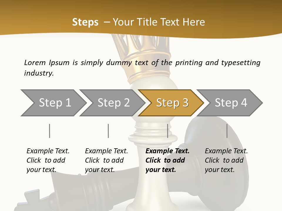Background Conflict Strategic PowerPoint Template
