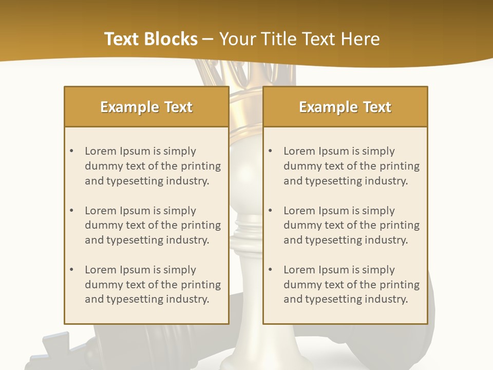 Background Conflict Strategic PowerPoint Template
