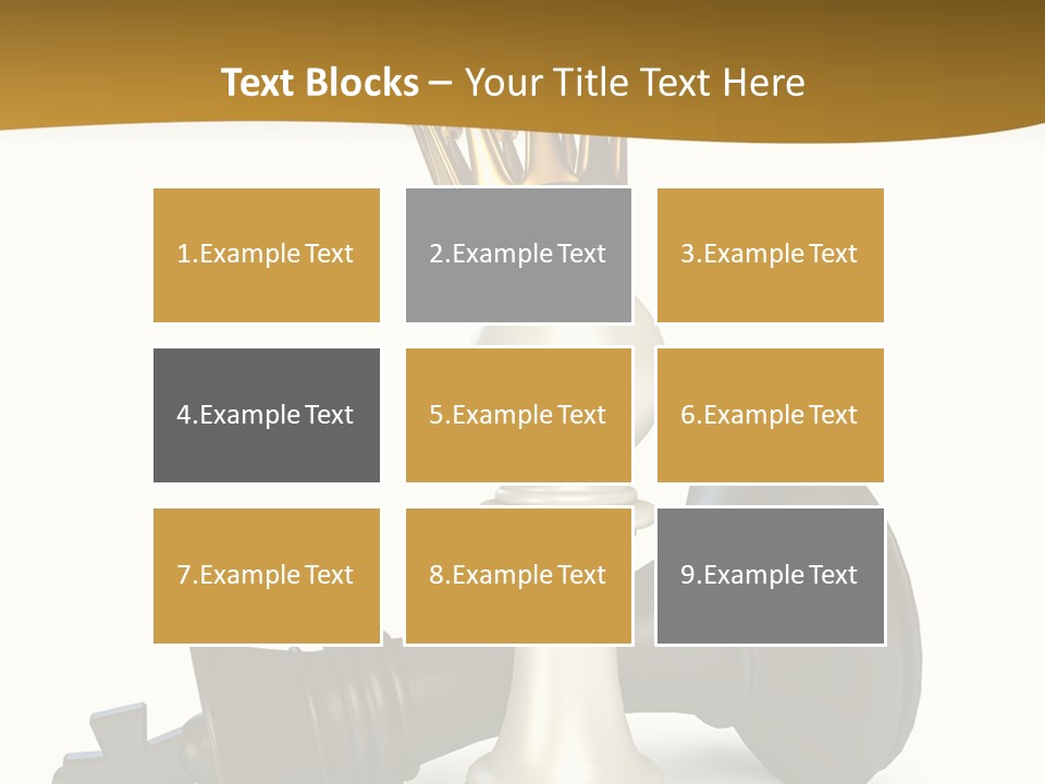 Background Conflict Strategic PowerPoint Template