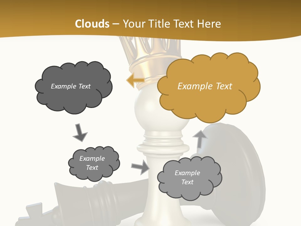 Background Conflict Strategic PowerPoint Template