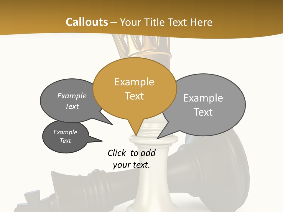 Background Conflict Strategic PowerPoint Template