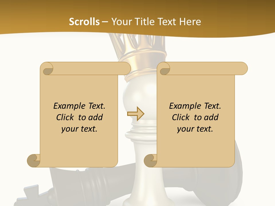 Background Conflict Strategic PowerPoint Template