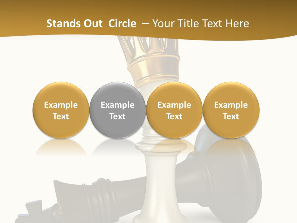 Background Conflict Strategic PowerPoint Template