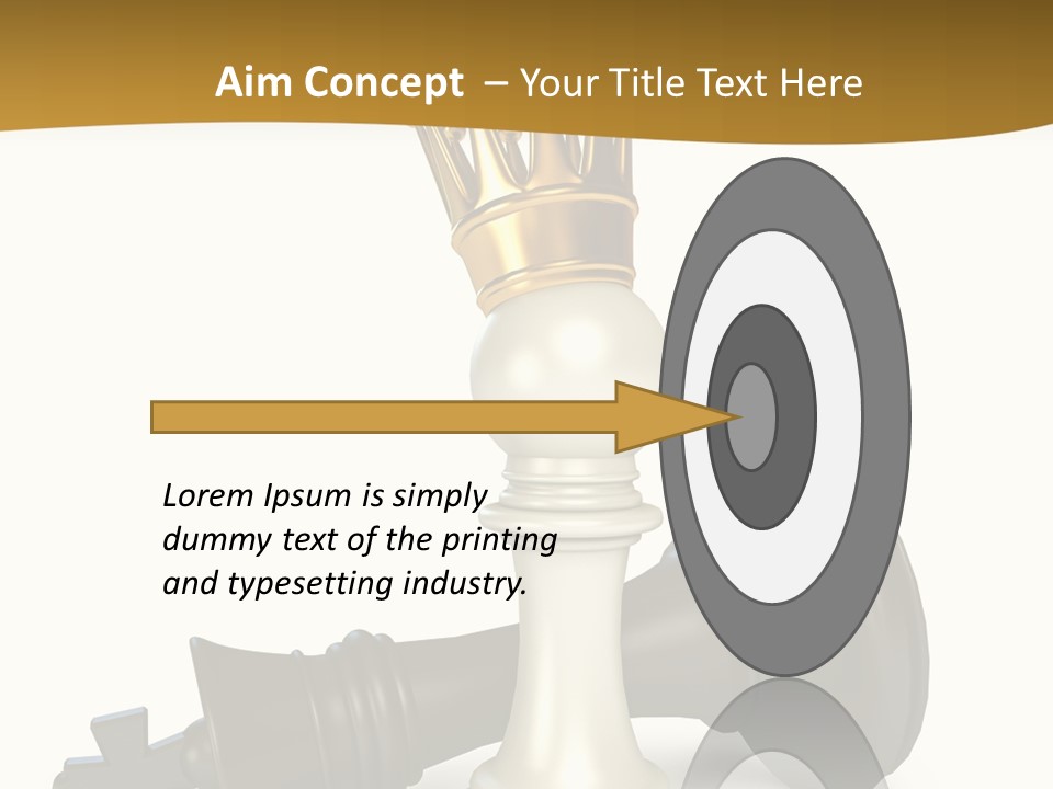 Background Conflict Strategic PowerPoint Template