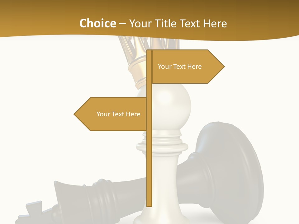 Background Conflict Strategic PowerPoint Template