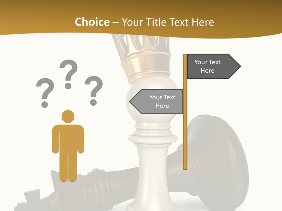 Background Conflict Strategic PowerPoint Template