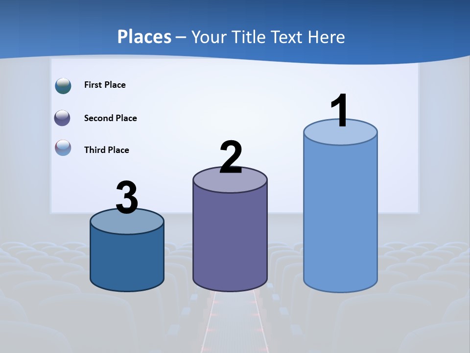 Viewing Dark Screen PowerPoint Template
